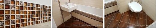 Koupelna Madera s mozaikou - Libuš