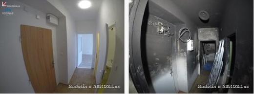 Sanace po požáru - byt Sídliště Radotín