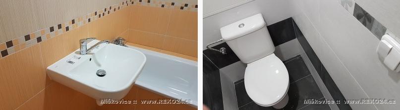 Byt 2kk Miškovice s obklady Fashion a Fila
